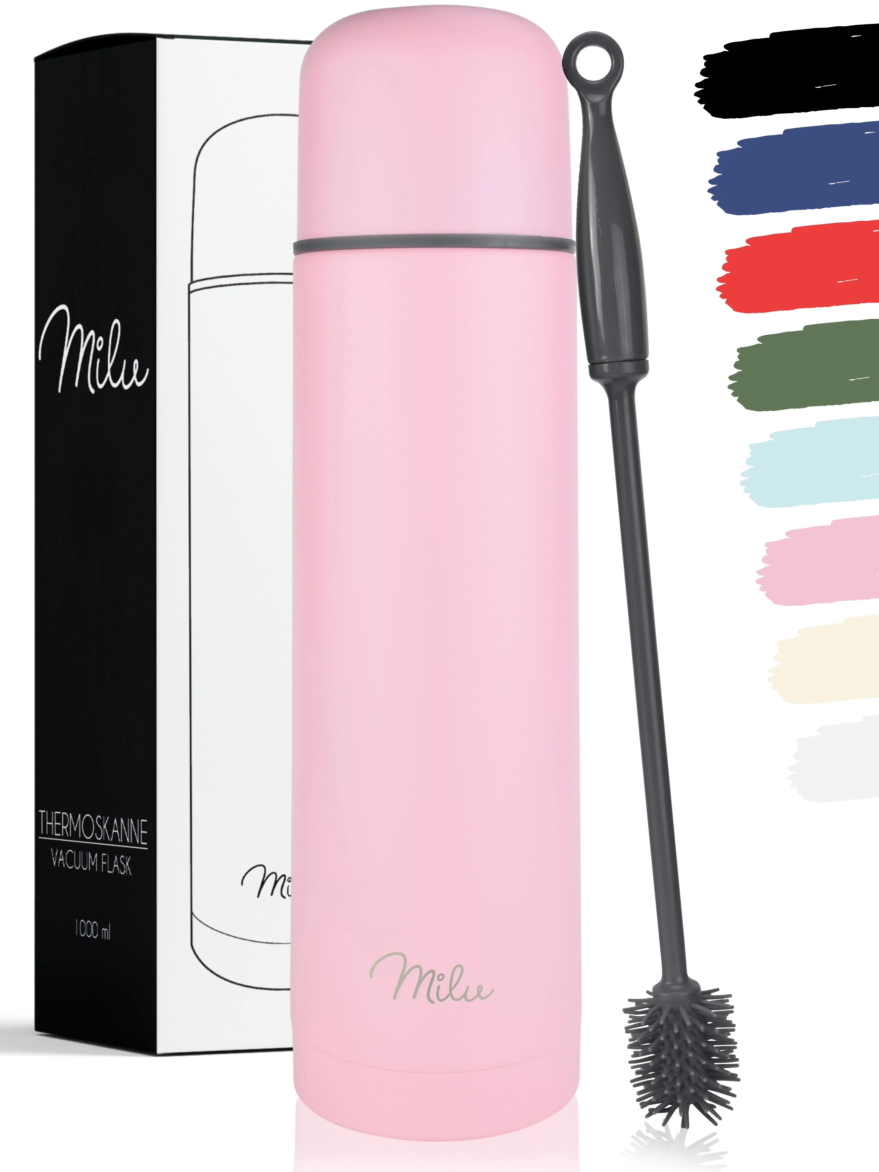 Milu Thermosflasche Thermoskanne Isolierflasche 1L, 750ml, 500ml - Image 13