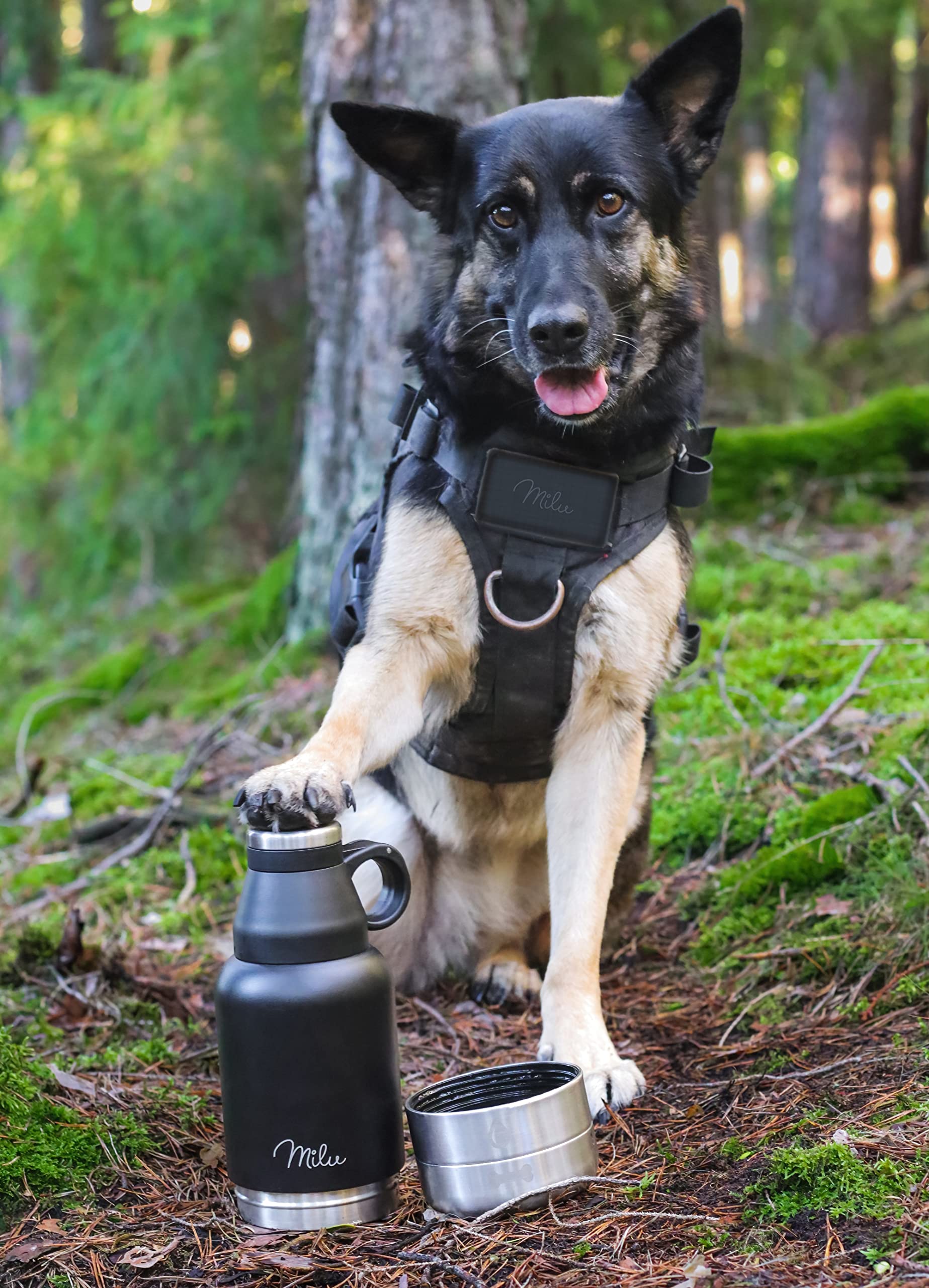 Milu Trinkflasche Hunde für Unterwegs 950ml - Image 6